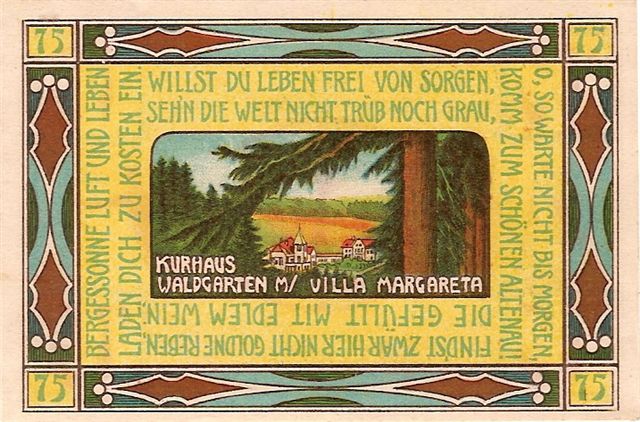 Altenau-75-Pfennig-Notgeld